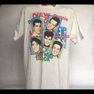 Vintage New Kids On The Block Shirt Size XL